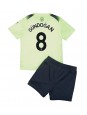 Manchester City Ilkay Gundogan #8 Ausweichtrikot für Kinder 2022-23 Kurzarm (+ Kurze Hosen)